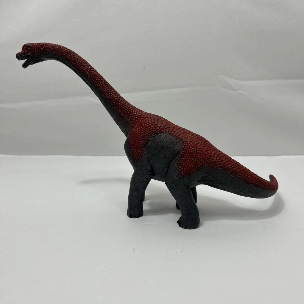 Schleich Brachiosaurus Figure Red Gray Dinosaur Figurine 2015 Realistic Figurine